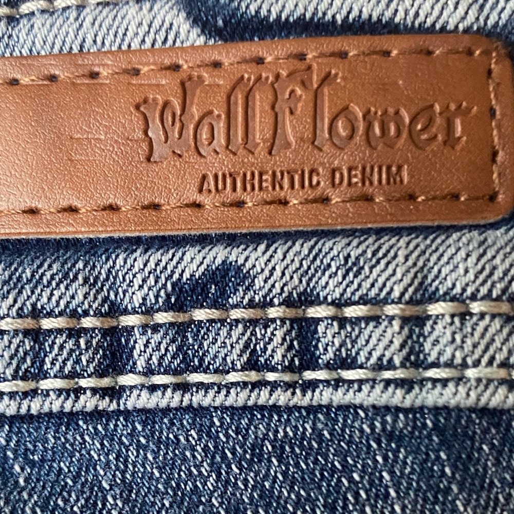 Wallflower Authentic Denim with Brown Label